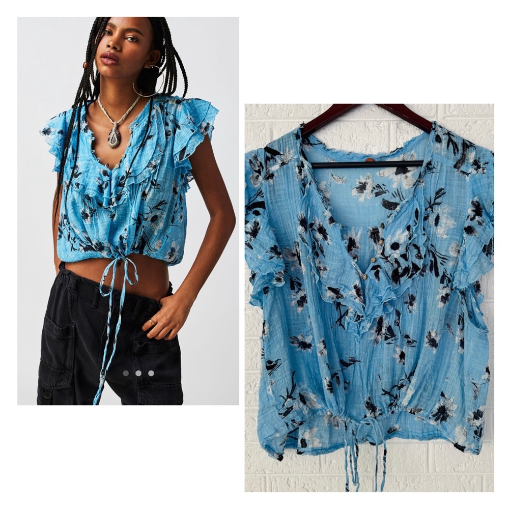 Free People One Naya Printed Top